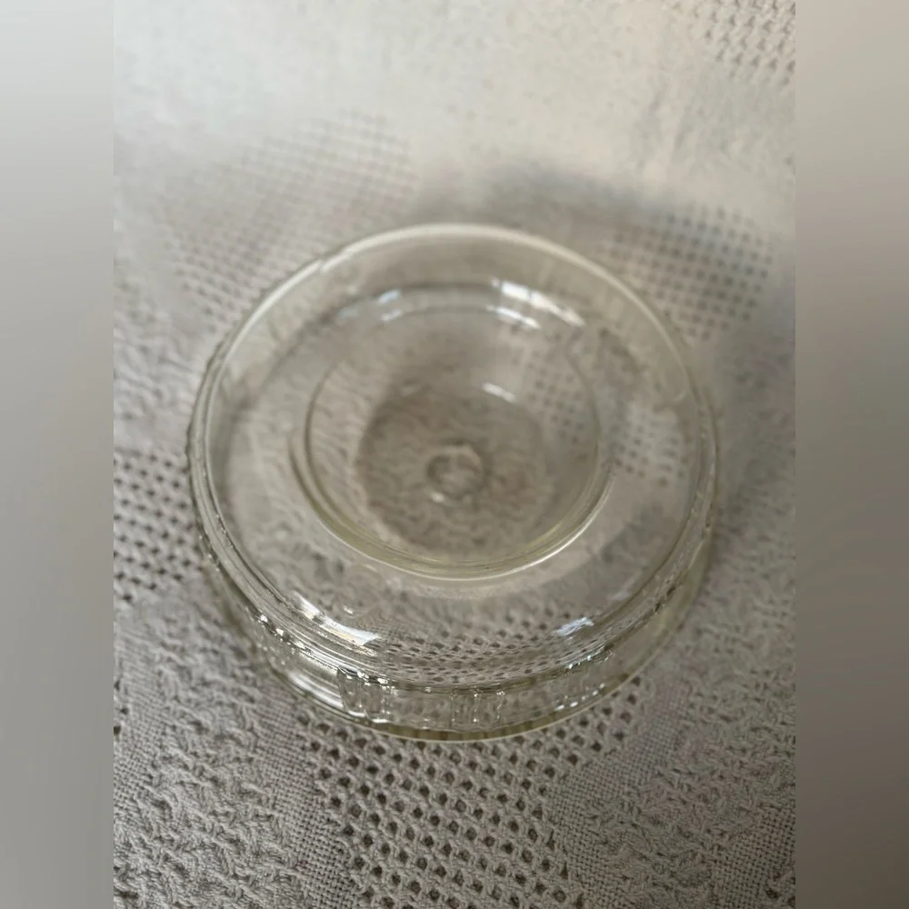 Vintage Queen Anne Glasbake Glass Bundt Pan/Jello Mold
